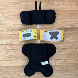 Doona Infant Insert + Head Support Set – Black – Official Brand